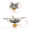 3000W Lixada Outdoor Gas Stove Folding Electronic Gas burner Camping Gas Stove Cooking Hiking Portable Cookware Split Stove ► Photo 3/6