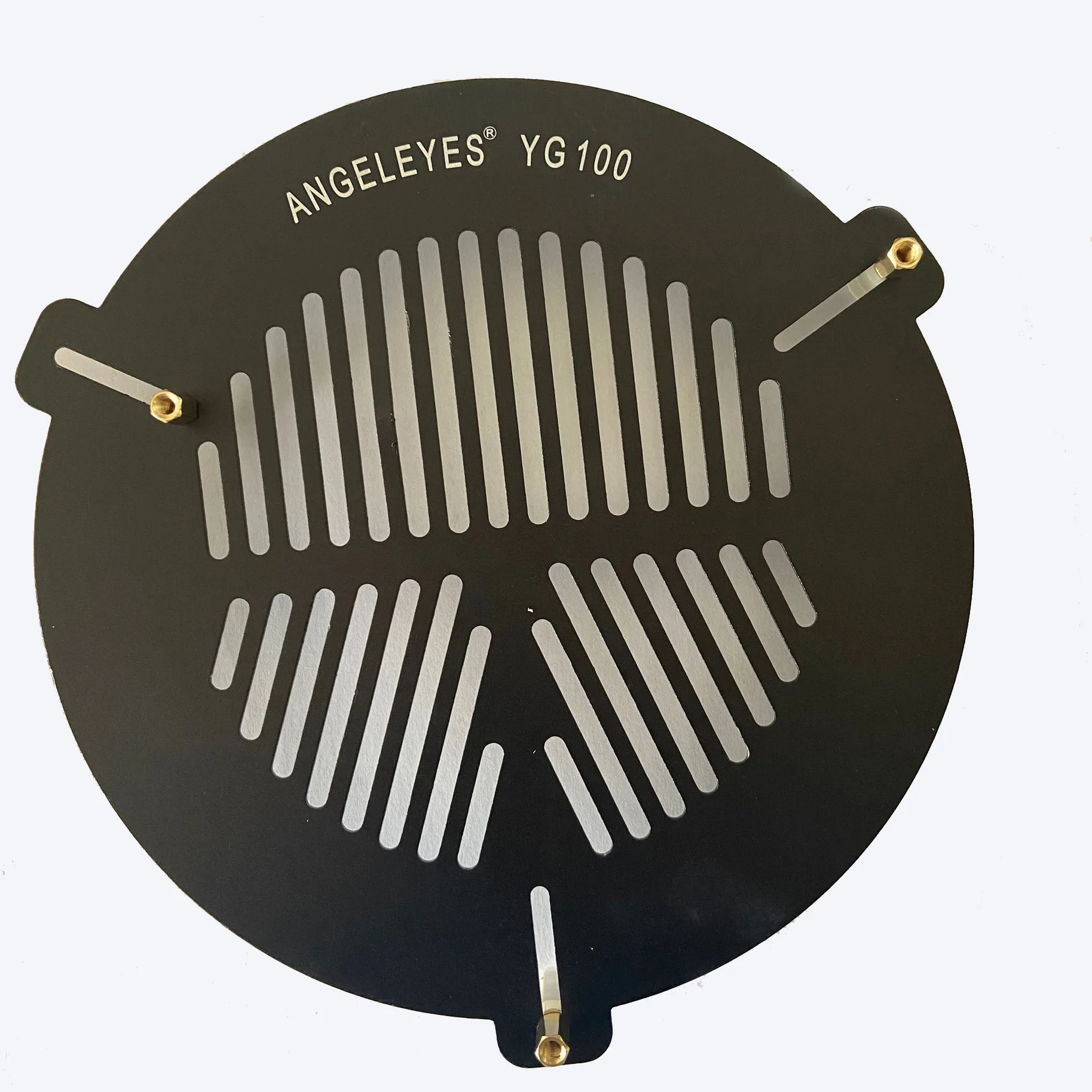 

Bahtinov Mask Focusing Mask for Telescopes Outer Diameter from 85-110mm can be Mounted With The Brass Screws Inside or Outside