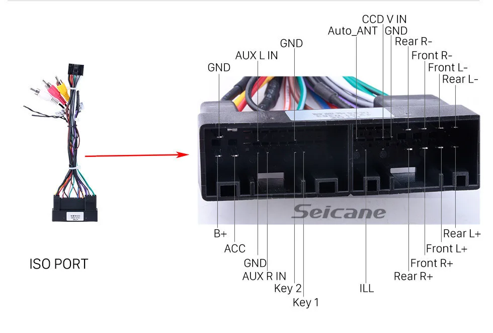 Seicane " Android 9,0 HD сенсорный gps навигация Радио мультимедийный плеер для 2009 2010-2013 hyundai IX35 с SWC