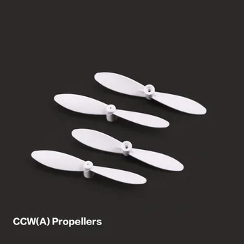 

2 Pairs of Original Drone Propeller Parts Portable CW/CCW Propellers for Eachine JJR/C H8 Mini RC Quadcopter