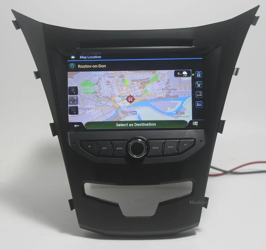 Восьмиядерный 4G+ 32G 2 DIN Автомобильный dvd-плеер для SsangYong Actyon/Korando с gps, Bluetooth, радио Wi-Fi подарок камера заднего вида