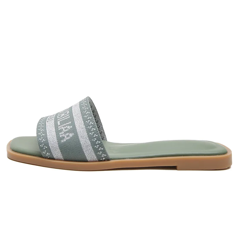 Brand 2022 Summer Women Slippers Flat Shoes Woman Low Top Slides Simplicity Fashion Plus Size Slipper Casual Ladies High Quality