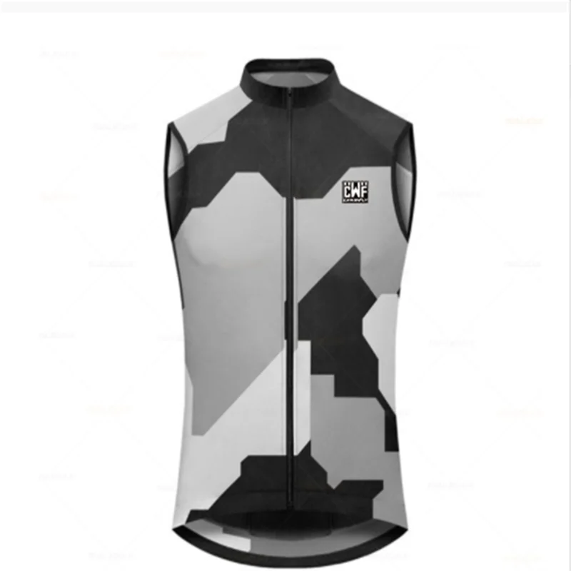 Clothes Mountain Bike Shirt Zipper Summer Cycling Quick-Drying UV Protection Men's Vest Cycling Clothes