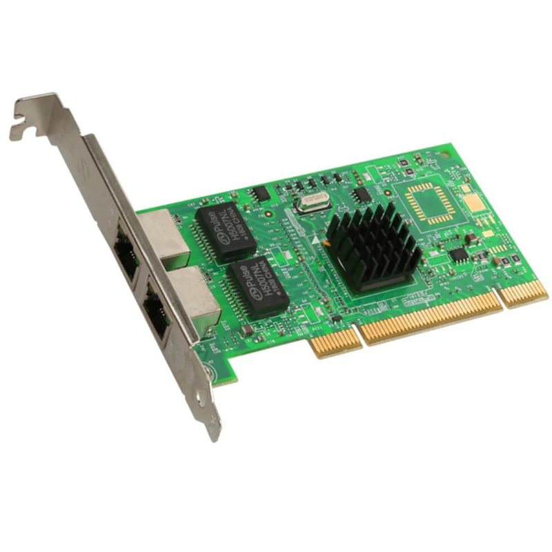 Gigabit Ethernet PCI-Express сетевая карта 10/100/1000 Мбит/с PCI сетевой адаптер двойной RJ45 LAN контроллер для адаптера конвертер 82546