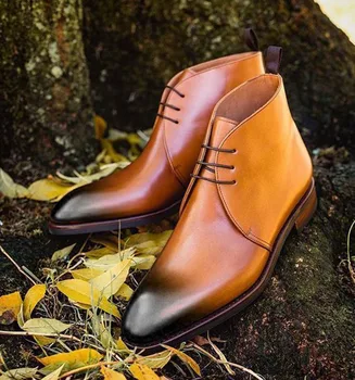 

Men's Retro Multiple Buckle Retro Ankle Boots-Black Friday Brogue Shoes Spring Vintage Classic Male Casual HA157