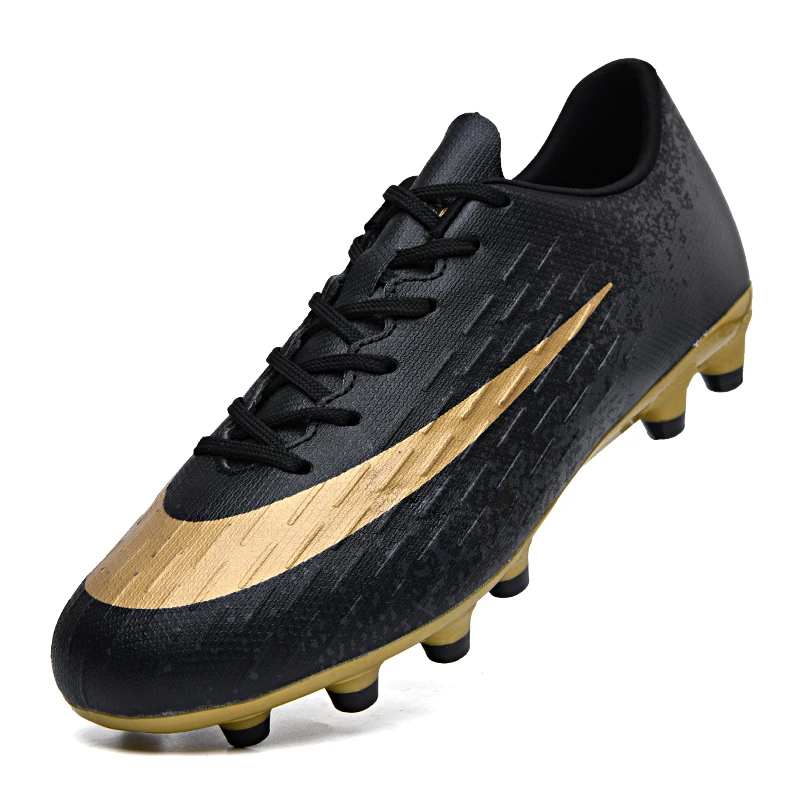

Typical Style Men Women Football Shoes Outdoor Professional Men Kids Football Shoes Leather Soccer Shoes light shoes