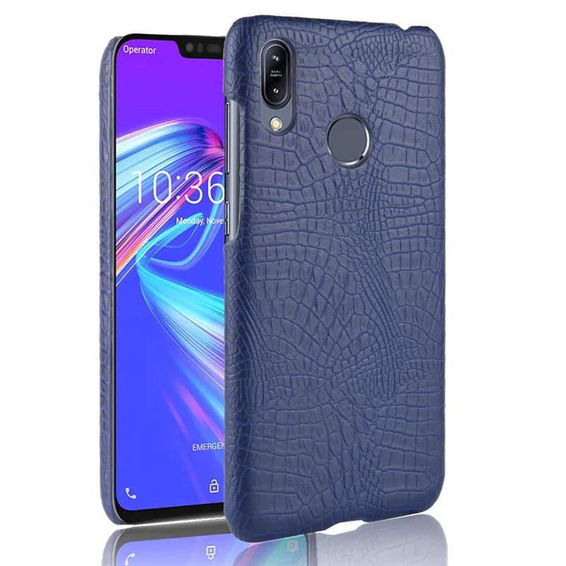 

For Asus Zenfone Max M2 ZB633KL Case Hard PU Leather Back Cover Bag Phone CaseFor Asus ZB633KL ZB ZB633 633 633KL KL Case