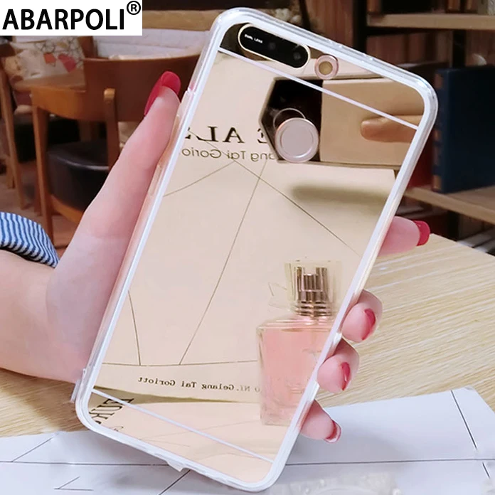 Мягкий зеркальный чехол для huawei Honor 9 Lite Honor 7X 8c Honor 10 Lite V10 View 10 чехол для Honor 6x 6c Pro из мягкого ТПУ