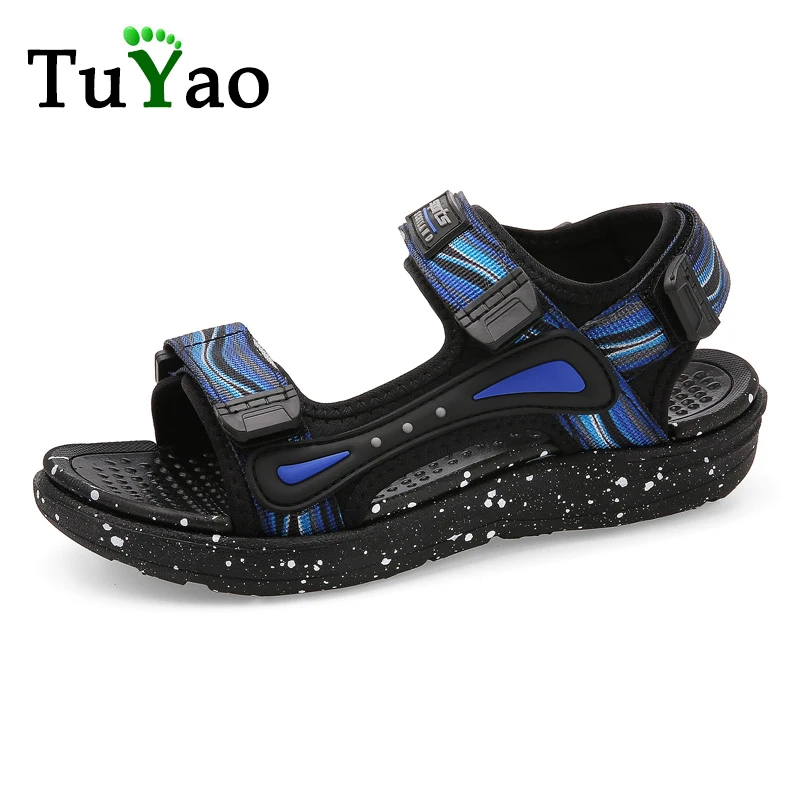 IOO Summer Beach Outdoor Closed-Toe Sandals for Boys and Girls Toddler//Little Kid//Big Kid