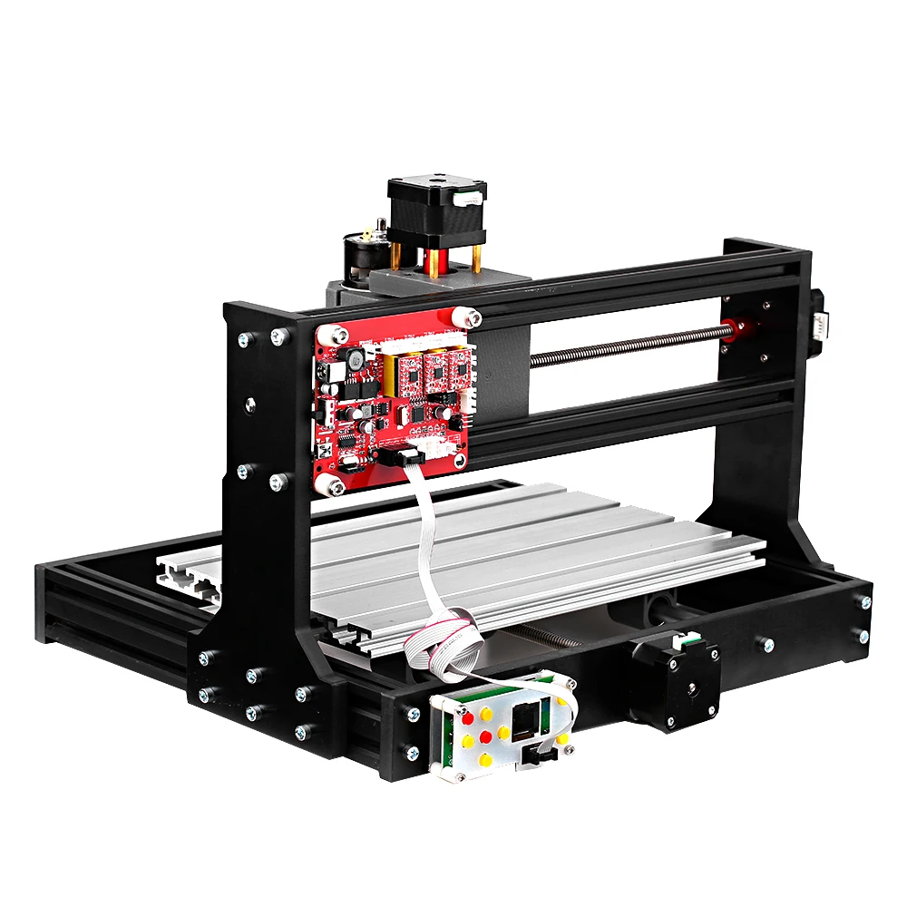 1 комплект ЧПУ 3018 Pro GRBL управление DIY Мини ЧПУ машина 3 оси Pcb фрезерный станок древесины маршрутизатор гравер с автономным управлением Лер