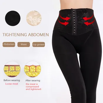 

Women Tights Winter Thick Warm Fleece Lined Pant High Waist Female Thermal Lined Stretchy Slim Skinny Solid Colors d6