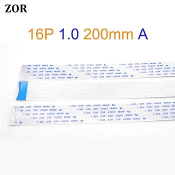 

20pcs New FFC FPC flat flexible cable 1.0mm pitch 16 pin 16pin Forward Length 200mm Width 17mm Ribbon Flex Cable
