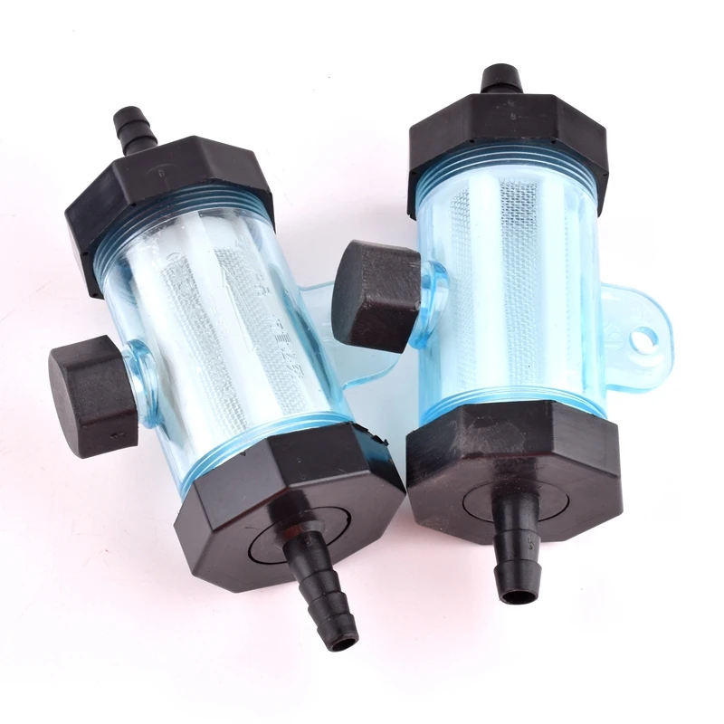 1pc 8mm~25mm Water Hose Filter Garden Irrigation Fittings Sprayer Aquarium Fish Tank Soft Water Pipe Filter Cup Car Brake water hose filter