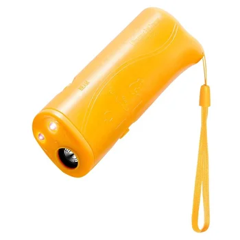

LED Ultrasonic Sound Dog Repeller Control Trainer Device 3 in 1 Anti Barking Stop Bark Handheld Deterrents Dog Training Device