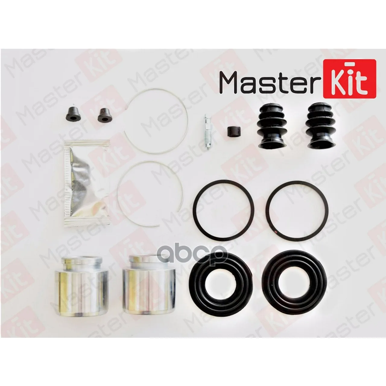 Ремкомплект Суппорта(Пыльники Поршни) Mitsubishi Outlander/Pajero Masterkit 77a1514 MasterKit арт. 77A1514