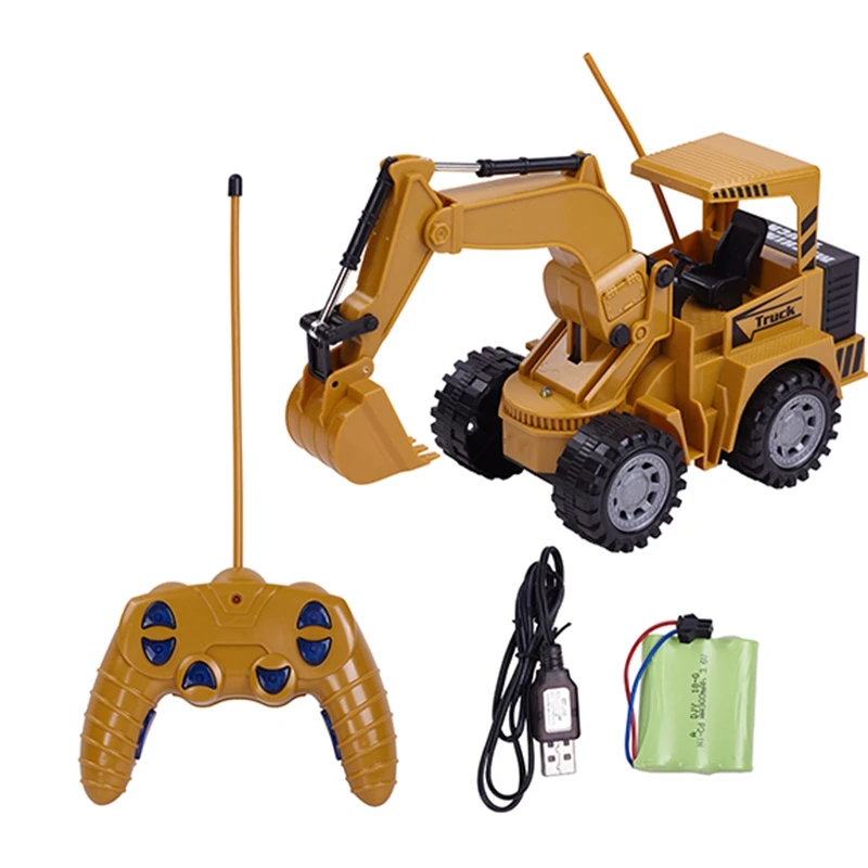1:24 Wireless Remote Control Rc Truck Toys 5 CH Simulation RC Truck Toy RC Engineering Car Tractor Crawler Digger Gift for Child 1:24 Wireless Remote Control Rc Truck Toys 5 CH Simulation RC Truck Toy RC Engineering Car Tractor Crawler Digger Gift for Child