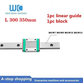 

Linear rail guide 1PCS Min MGW7 L300 350mm Carriage with the MR7 CNC Rounter DIY Parts
