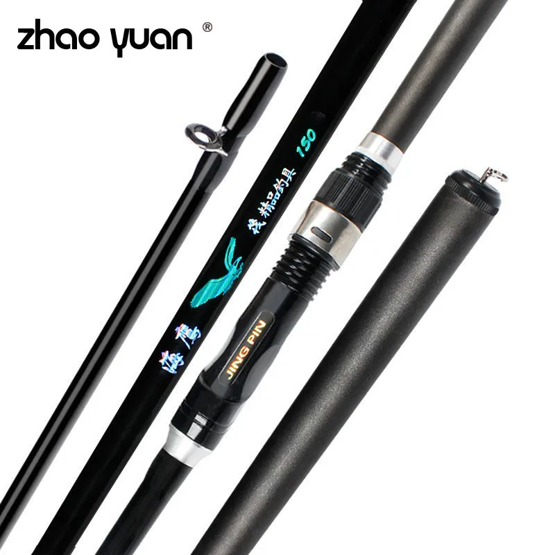 Super Light Saltwater Boat Fishing Rod 1.3m 1.5m 1.8m Boat/raft Rod Super Soft Rods 2 Sec Saltwater Spinning Fishing Rod