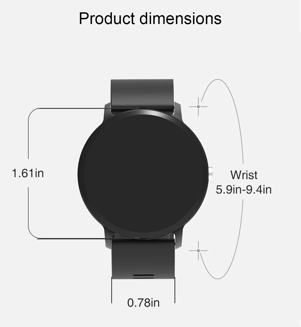 BingoFit умные часы измерение артериального давления Водонепроницаемый Фитнес-браслет трекер пульсометр шагомер для IOS Android