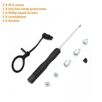 

Set M.2 Support Standoff Screw SSD Mounting Kit for -Asus Motherboard Hand Tool T3LB