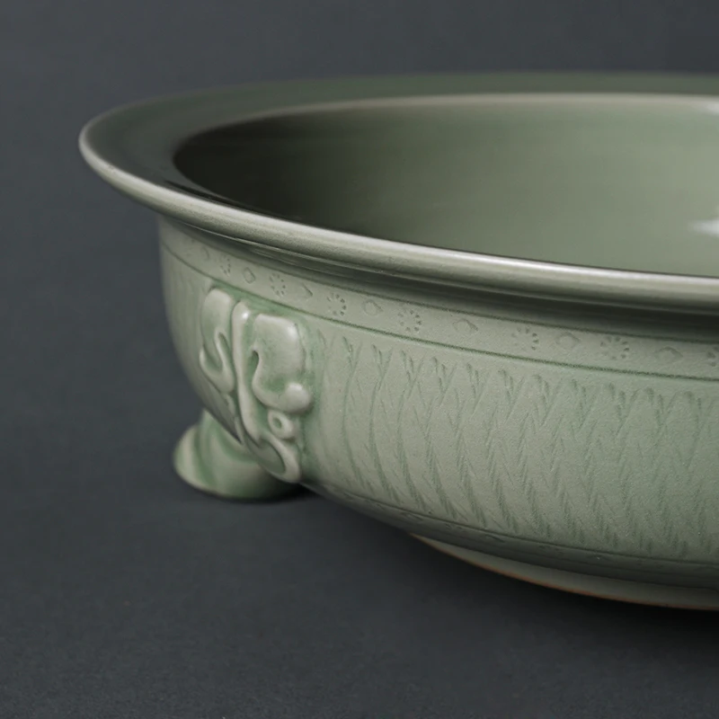 Высокая термостойкость Китайская традиционная Celadon, Gaiwan писчая щетка для мытья, цветочный горшок для украшения дома аксессуары