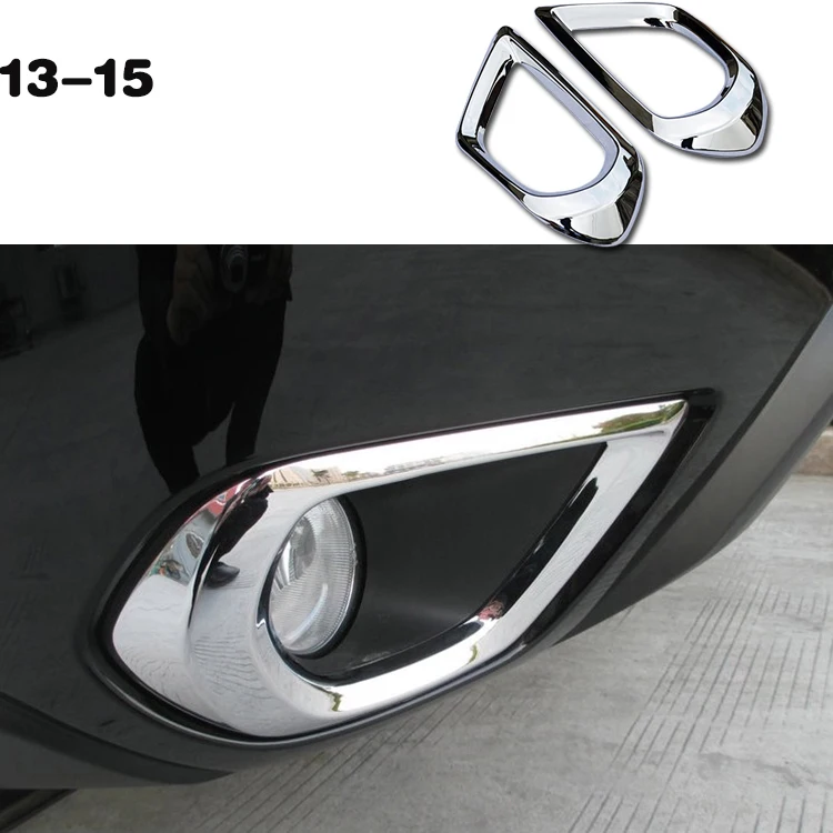Подходит для 13 18 Subaru Forester Передняя и задняя противотуманная фара Рама фара|chrome