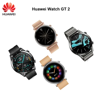 

Original Huawei Watch GT 2 Smart watch Bluetooth Smartwatch 5.1 14 Days Battery Life Phone Call Heart Rate For Android iOS-in st
