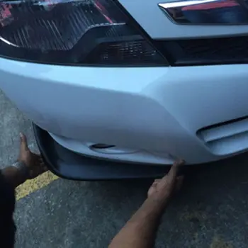 

2Pcs Universal Car Rear Bumper Lip Winglets Side Skirt Splitter Diffuser Protect E7CA