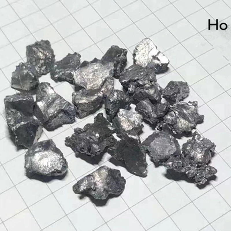 Free shipping 99.9% Ho holmium granule rare earth metal holmium pellet for evaporation (2)