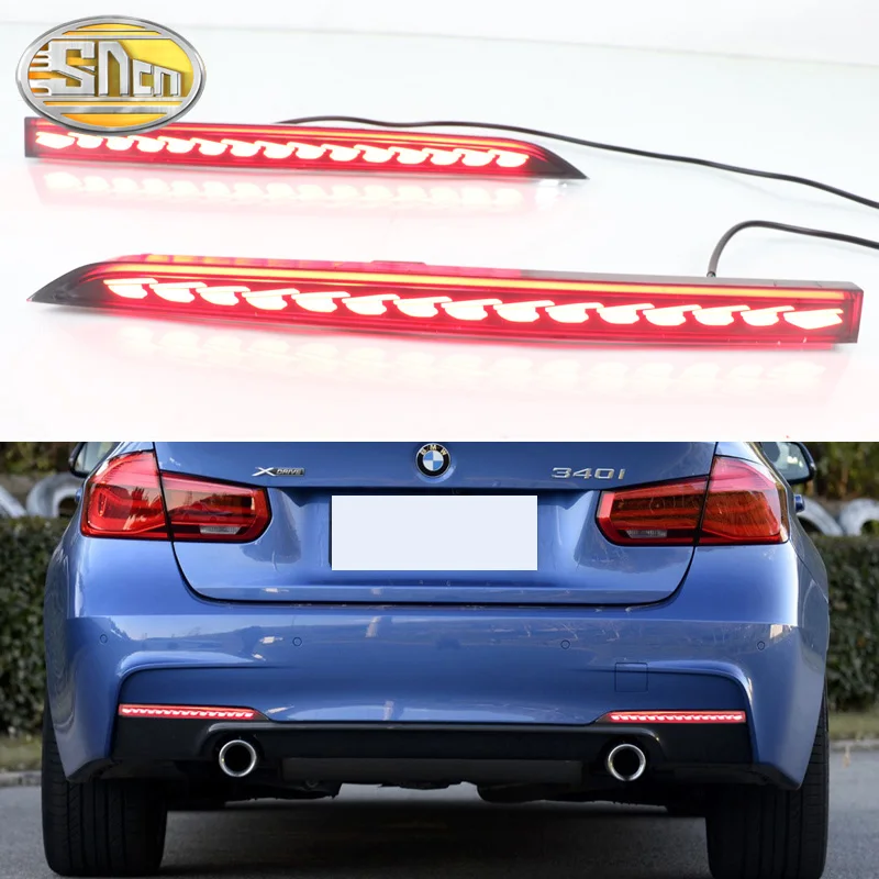 3-в-1 для BMW F30 F80 316i 318i 320i 12 В светодиодсветодиодный фары на бампер задние