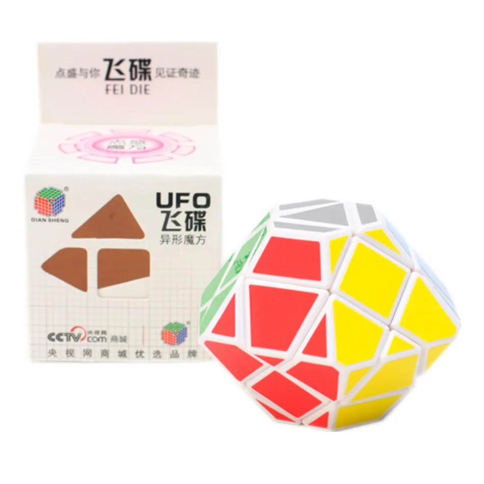 UFO Magic Cube Speed Puzzle Cubes Educational Toy Special Toys Brain Teaser Twisty Puzzle cubo magico 3d maze cube speed cube magic cube puzzle puzzle cube educational toys magic puzzle toy puzzle toys