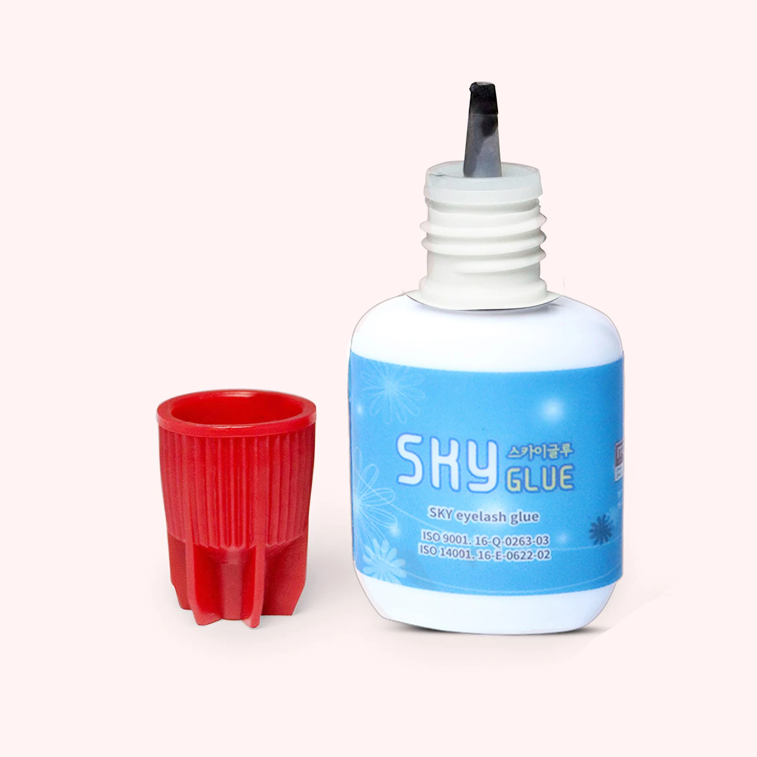 

1-2s Dry Time 10ml Black Cap False Lash Glue Tools Most Powerful Fastest Korea Sky Glue S+ for Eyelash Extensions MSDS Adhesive