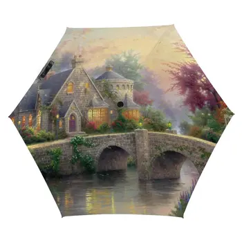 

Umbrella Yhx(106) Sun Umbrella Umbrella Rain Women Parasol,Sun Protection Rain Umbrella Full Automatic Womens Umbrella Mini Umb