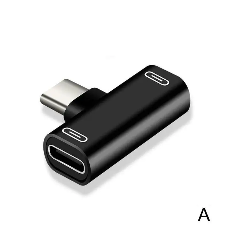 TypeC адаптер наушники аудио зарядка конвертер USB C зарядка вызова адаптер для huawei Xiaomi - Цвет: A
