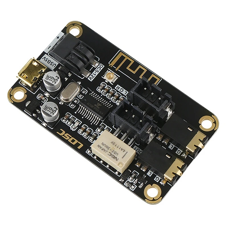 New LQSC Bluetooth Decoder Board for AUX Input Diy Modified Speaker Audio MP3 Stereo Audio Receiver Module