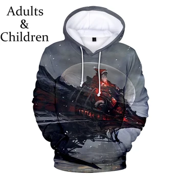 

Cute Children's Christmas 3D Hoodie Man Woman Fashion Pullover Christmas Harajuku Autumn Winter Boys Girls 3DComfort Sweatshirts