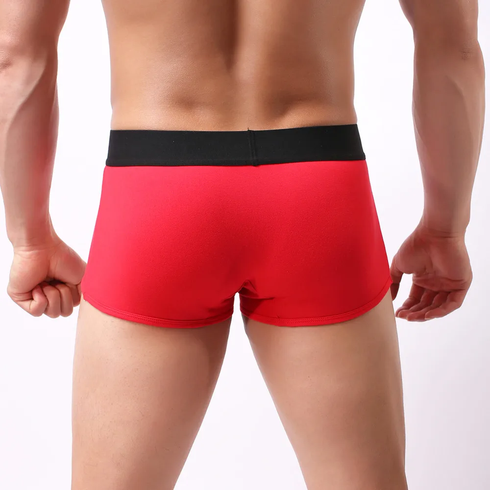 Men's Soft Underpants Letter printing Comfortable Elastic Knickers Shorts Sexy Underwear Classic Quick Dry Boxers Shorts