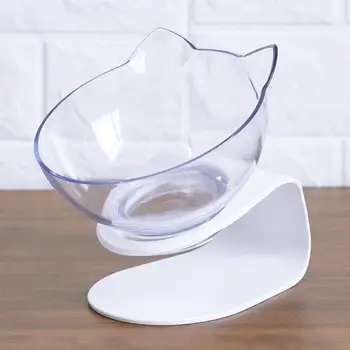 

Sweettreats Plastic Cats Ear Shape Pet Puppy Food Bowl Non-slip Water Feeder Dish Tableware 2020