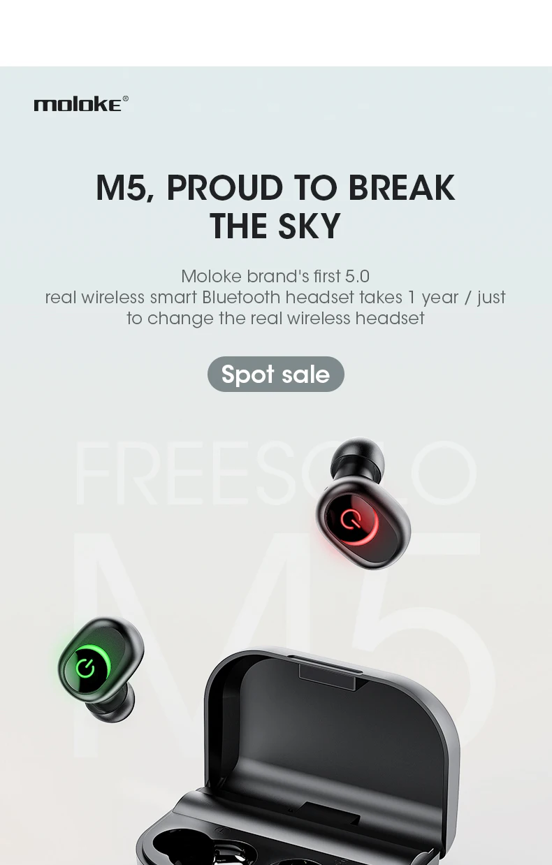 Наушники M5 TWS, Bluetooth 5,0, 3D стерео беспроводные наушники, свободные руки, мини наушники, IPX7, водонепроницаемые спортивные наушники для телефона