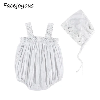 

Newborn Baby Girl Clothing Baby Summer Bodysuit Cute Style Sleeveless Cotton 2020 Soft Jumpsuit For Baby Girls