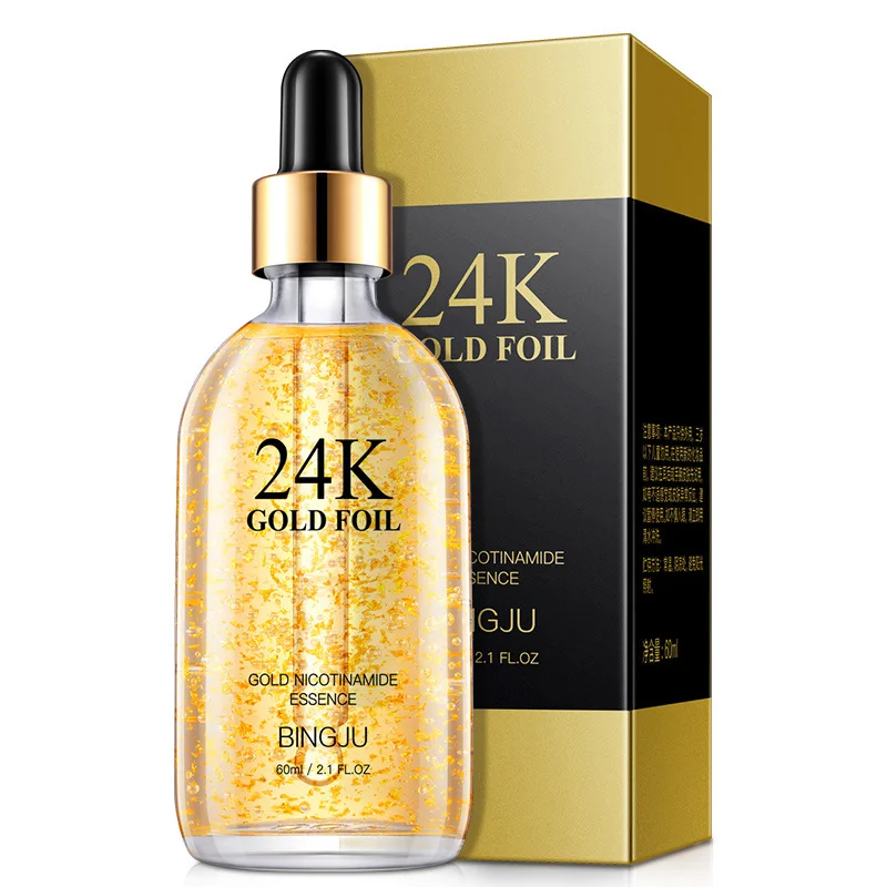 

Manufacturers Direct Selling 24 K Gold Essence Nicotinamide Facial Serum Hyaluronic Acid Water Moisturizing Hot Selling on Behal
