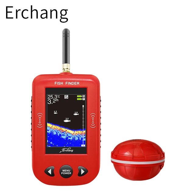 Fish Finder Portable Wireless Sonar 48M 160ft Depth 200M Distance Range Lake Fish Detect Professional Fish