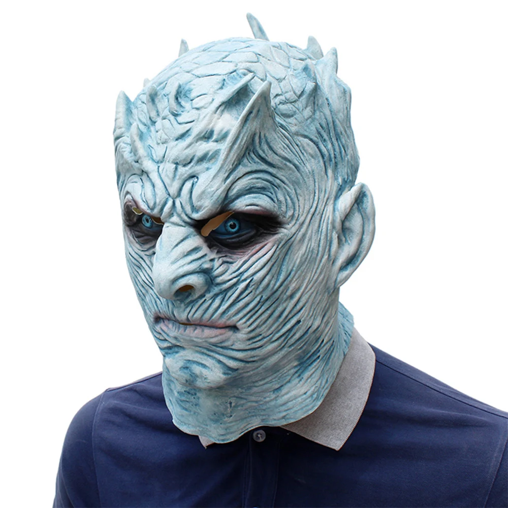 Страшная маска Хэллоуин жуткая Хэллоуин маска для косплея Для Взрослых реквизит для украшения вечеринки Momo/Ночной король/лошадь голова Маска