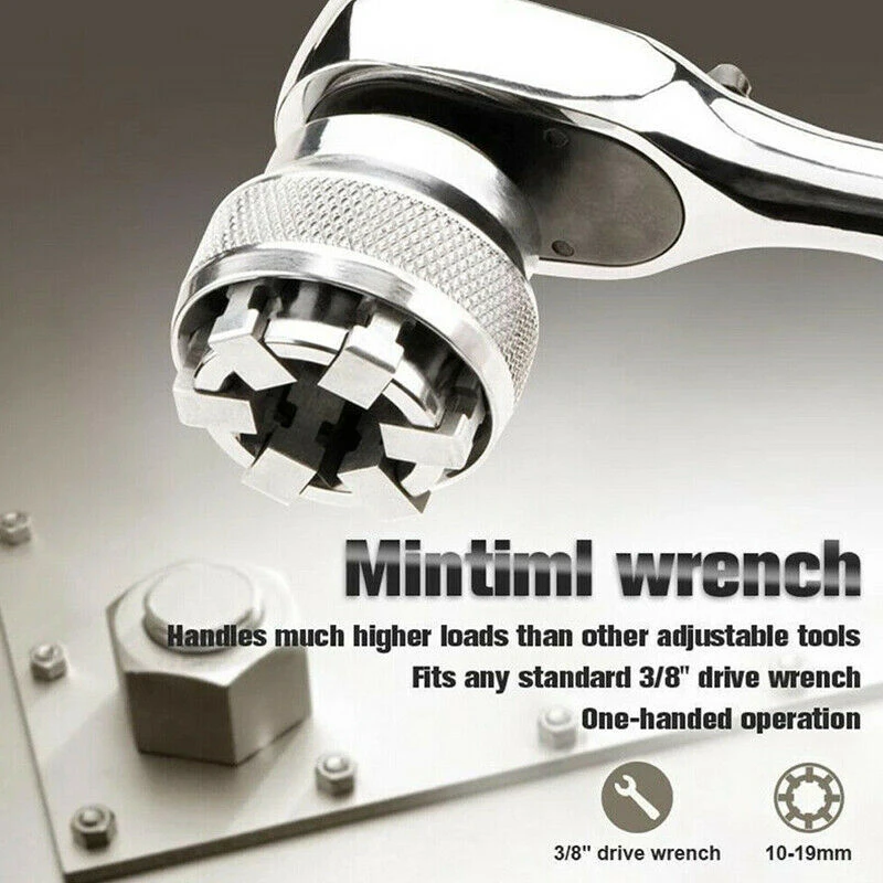 Mintiml Wrench Adaptive All-Fitting Multi Drill Attachment Universal Socket