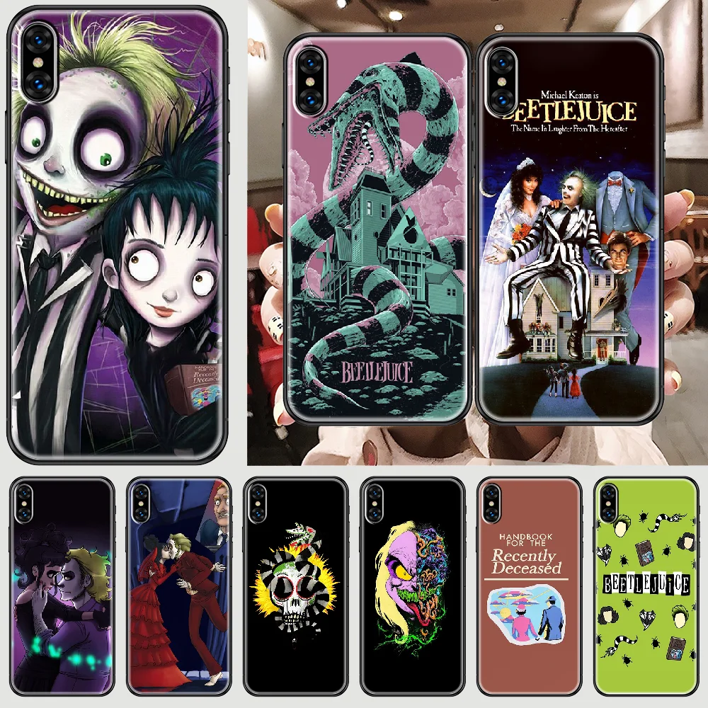 Чехол для телефона от Beetlejuice с изображением фильма корпус iphone 5 5s se 2 6 6s 7 8 12 mini plus X XS