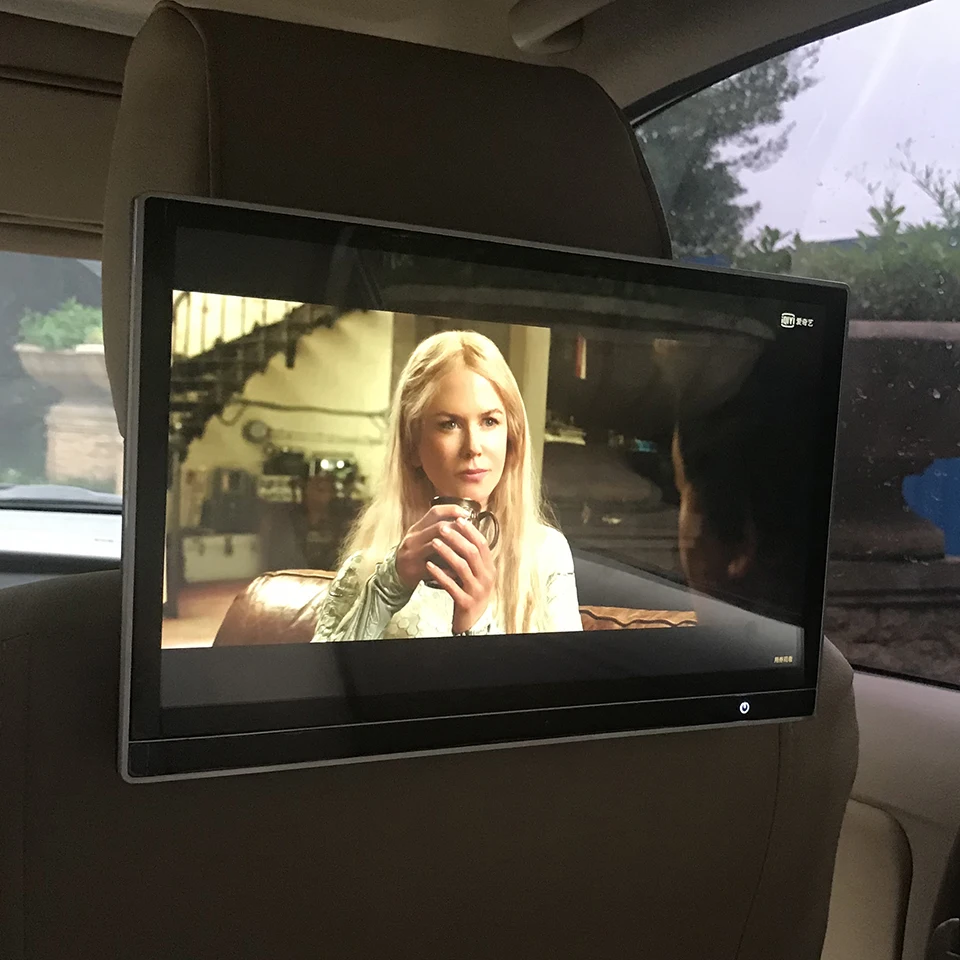 Автомобильный подголовник с монитором 12 5 дюймов 4K 1080P Android 9 0 HDMI Bluetooth для Chrysler Grand