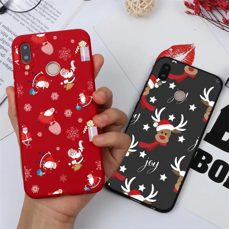 ТПУ красный матовый чехол для мобильного телефона Huawei Honor 9X 8A 8X 7A 7X фотоаппаратов