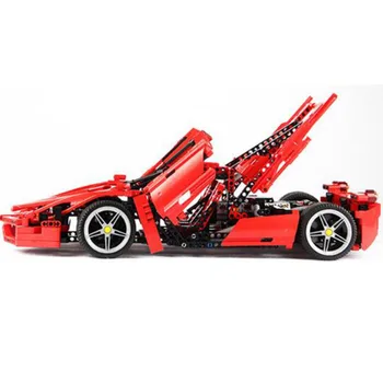 

1359pcs Bela 9186 Enzo 1:10 DIY Car Model Building Blocks Sets Educational Jigsaw Construction Bricks Gift toys ings 8653