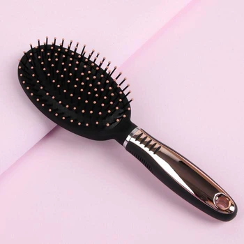 

Massage brush, black / gold