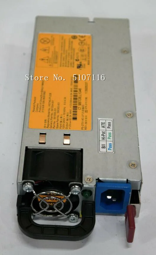 Для DPS-750UB B HSTNS-PD22B 591556-101 591554-001 599383-001 аккумулятор большой емкости 750W блок питания будет полностью испытания перед отправкой